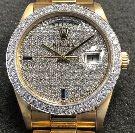 gold rolex seie|rolex gold diamond dial.